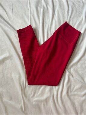 Women’s Red Lululemon Leggings